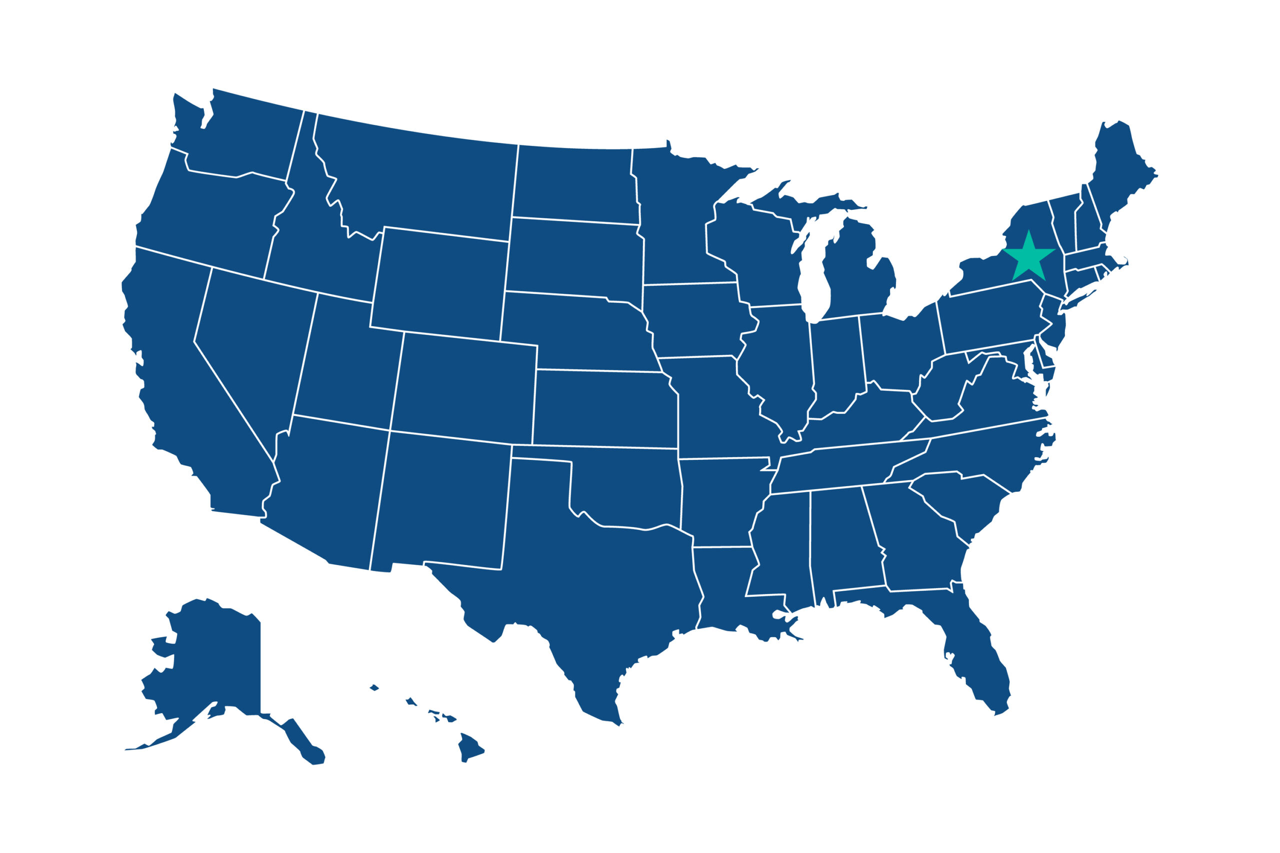 usa state map